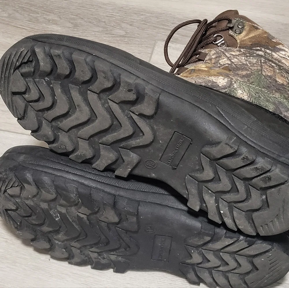 Ozark Trail Men's Camouflage Winter Pac Boots sz 12